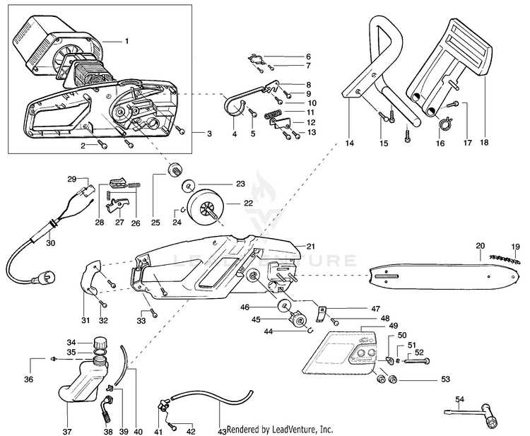 poulan mower parts diagram