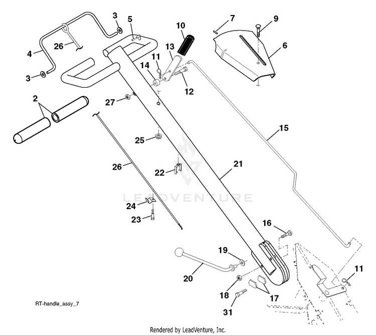 poulan tiller parts diagram