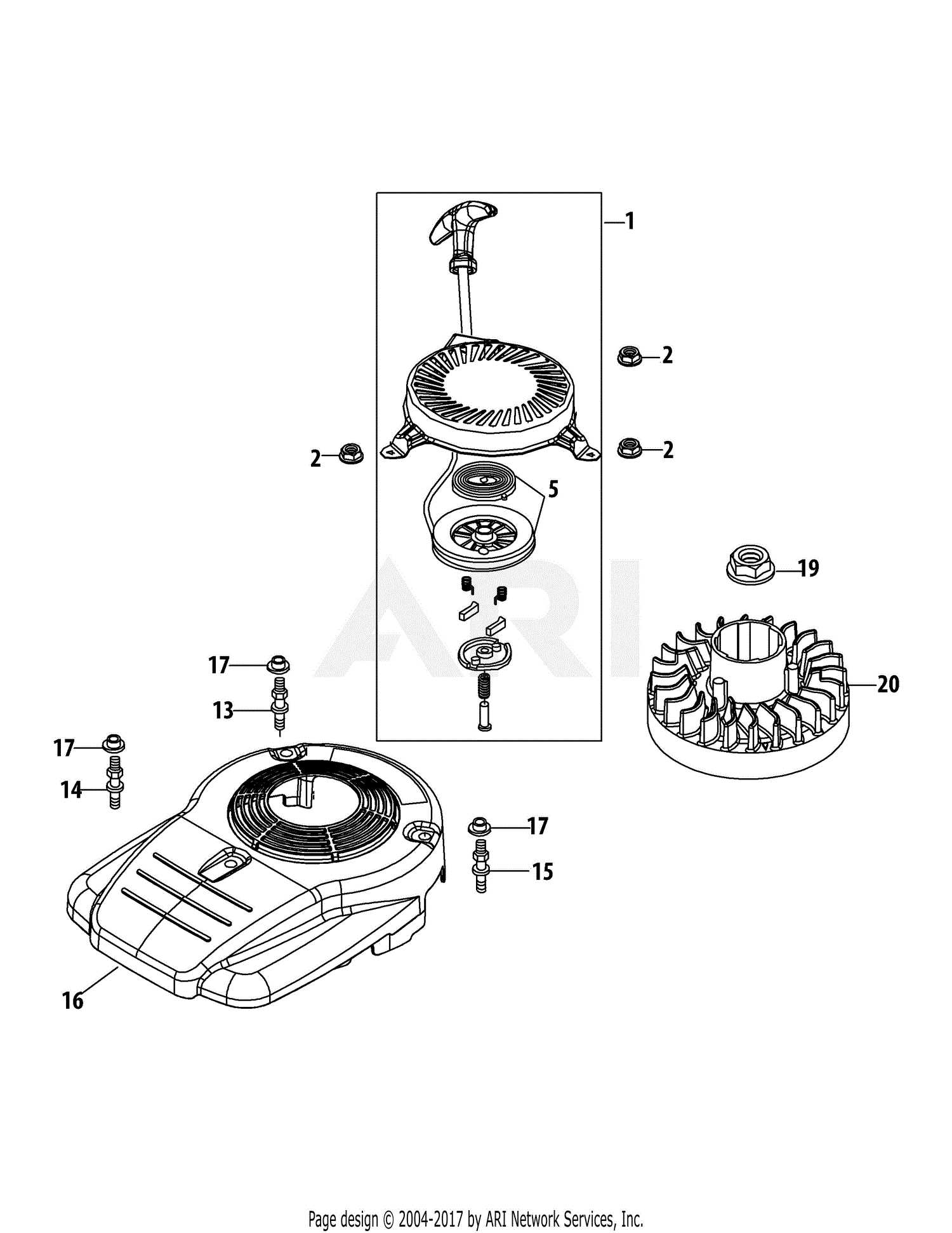 powermore 140cc parts diagram