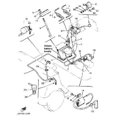 yamaha g1 golf cart parts diagram