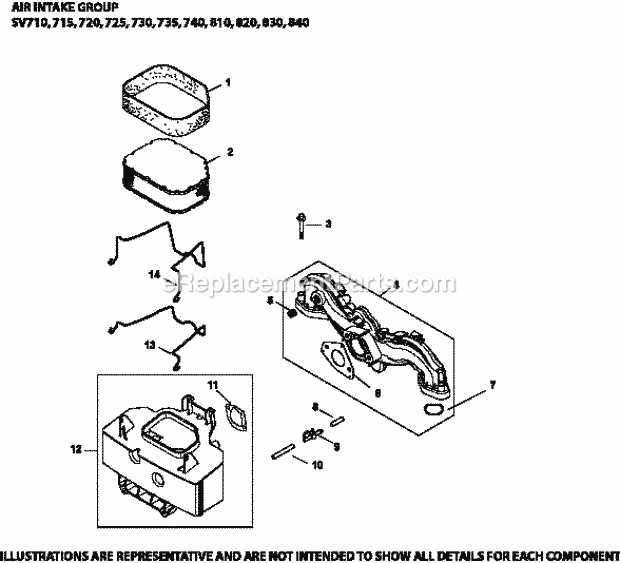 kohler sv830 parts diagram