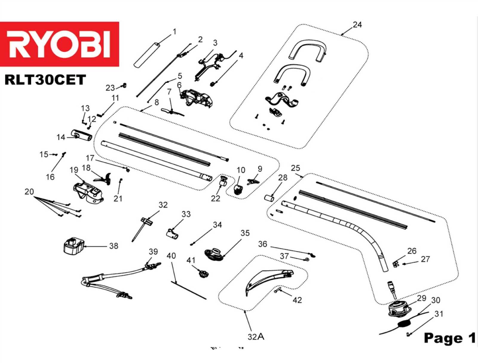 ryobi cs30 parts diagram