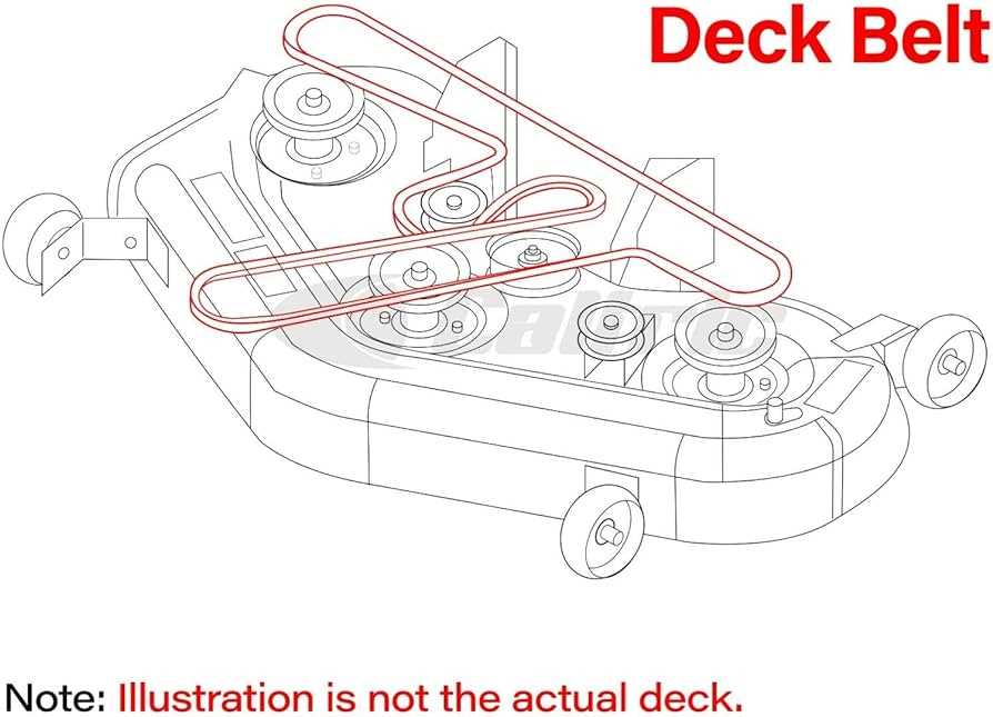 john deere 425 54 inch mower deck parts diagram