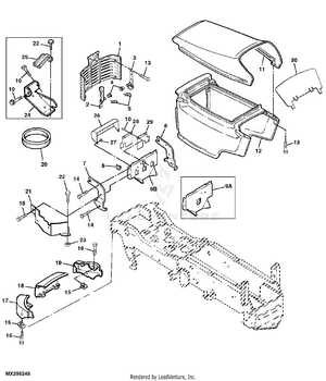 john deere 325 lawn tractor parts diagram