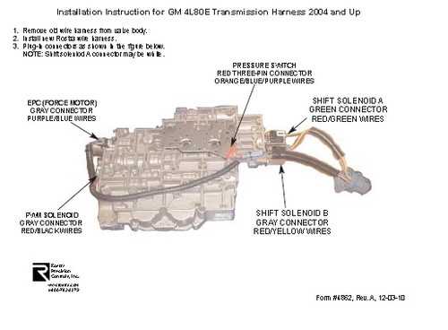 4l80e parts diagram