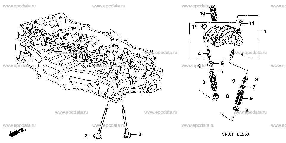 honda civic 2007 engine parts diagram