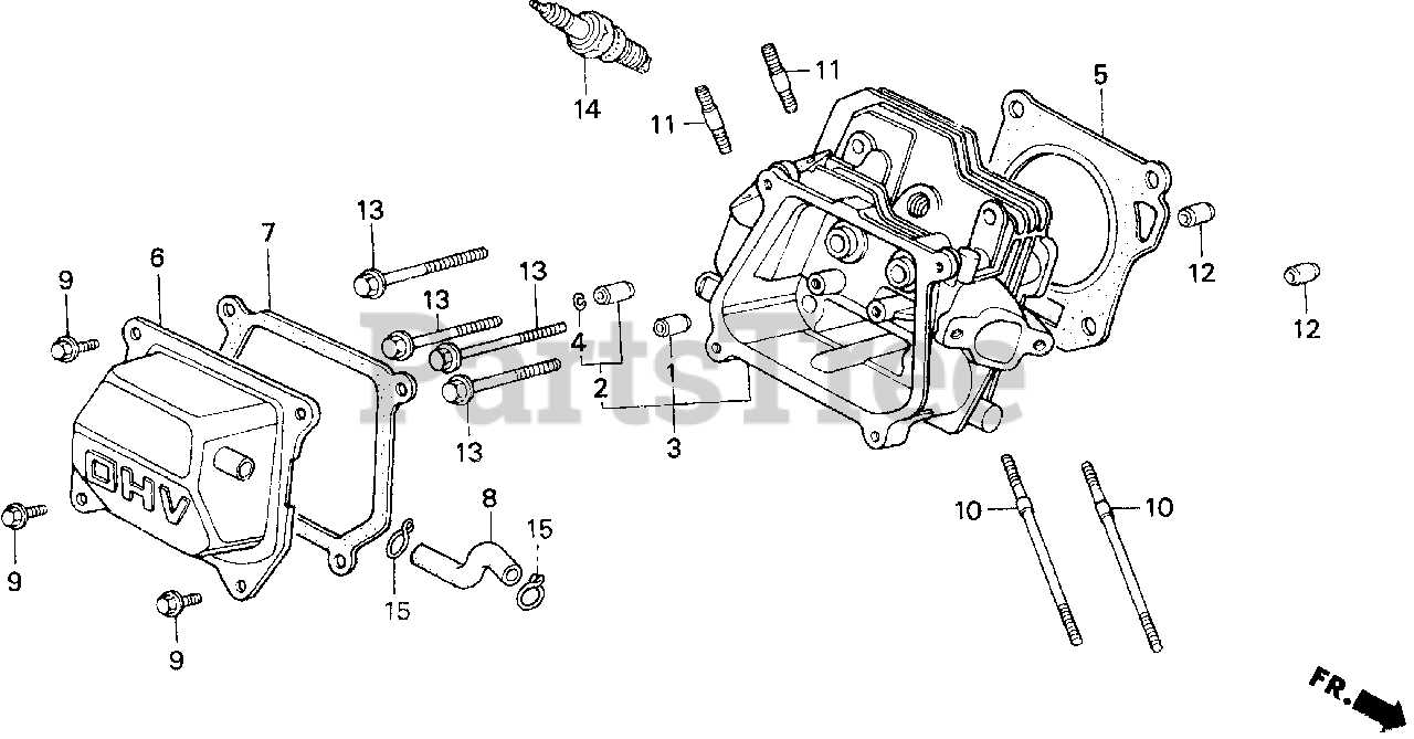 honda gx160 engine parts diagram