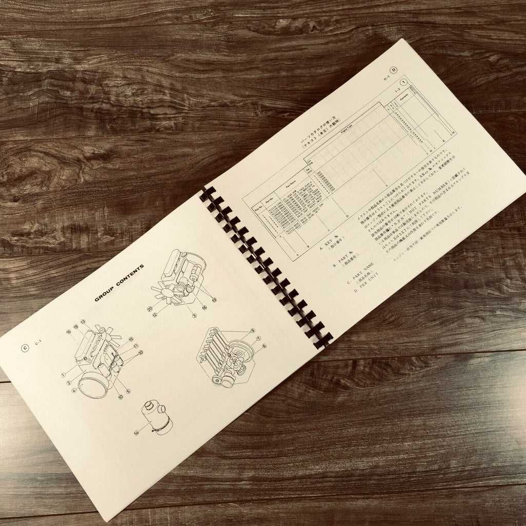 isuzu c240 engine parts diagram