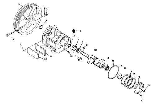 manual ingersoll rand air compressor parts diagram