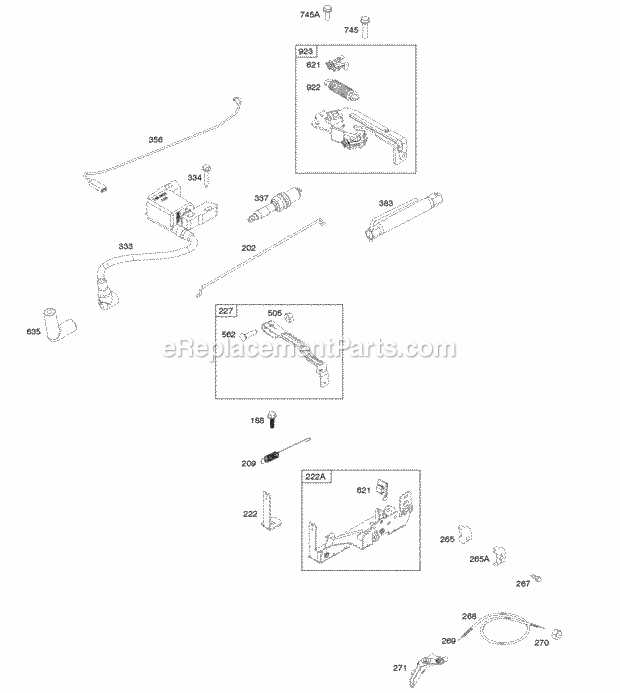 briggs and stratton 550ex parts diagram