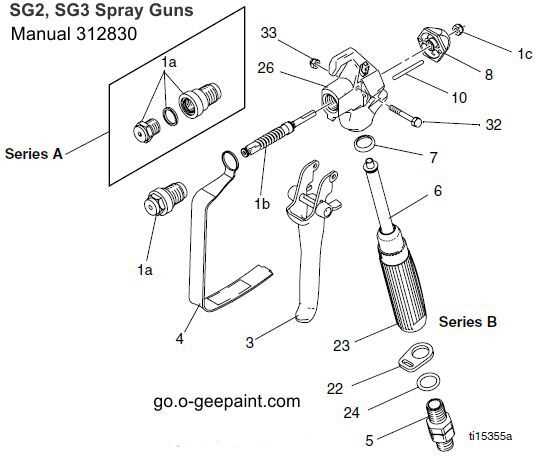 husky spray gun parts diagram