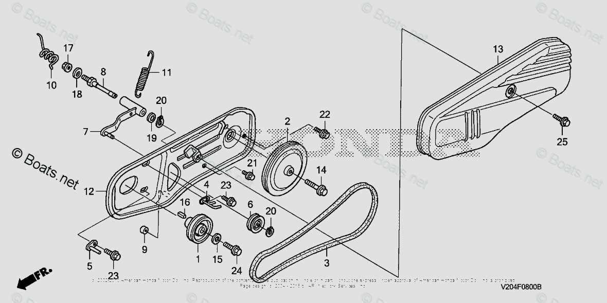 honda f501 parts diagram