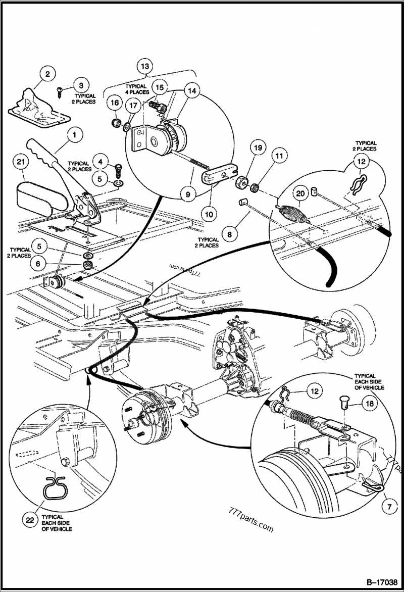 jeep brake parts diagram