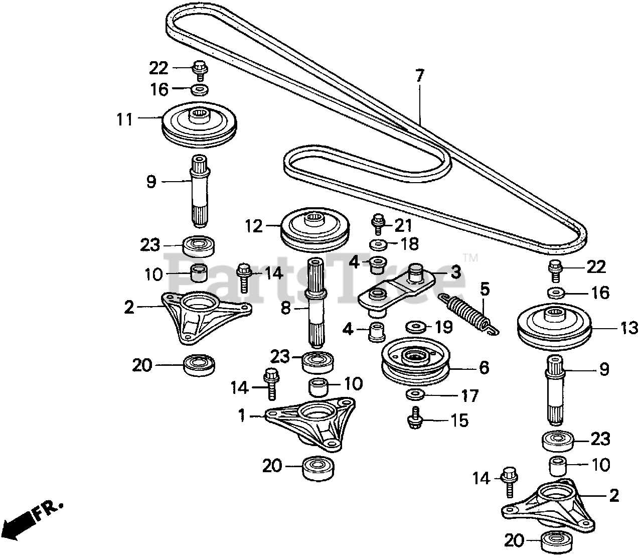 john deere lt190 parts diagram