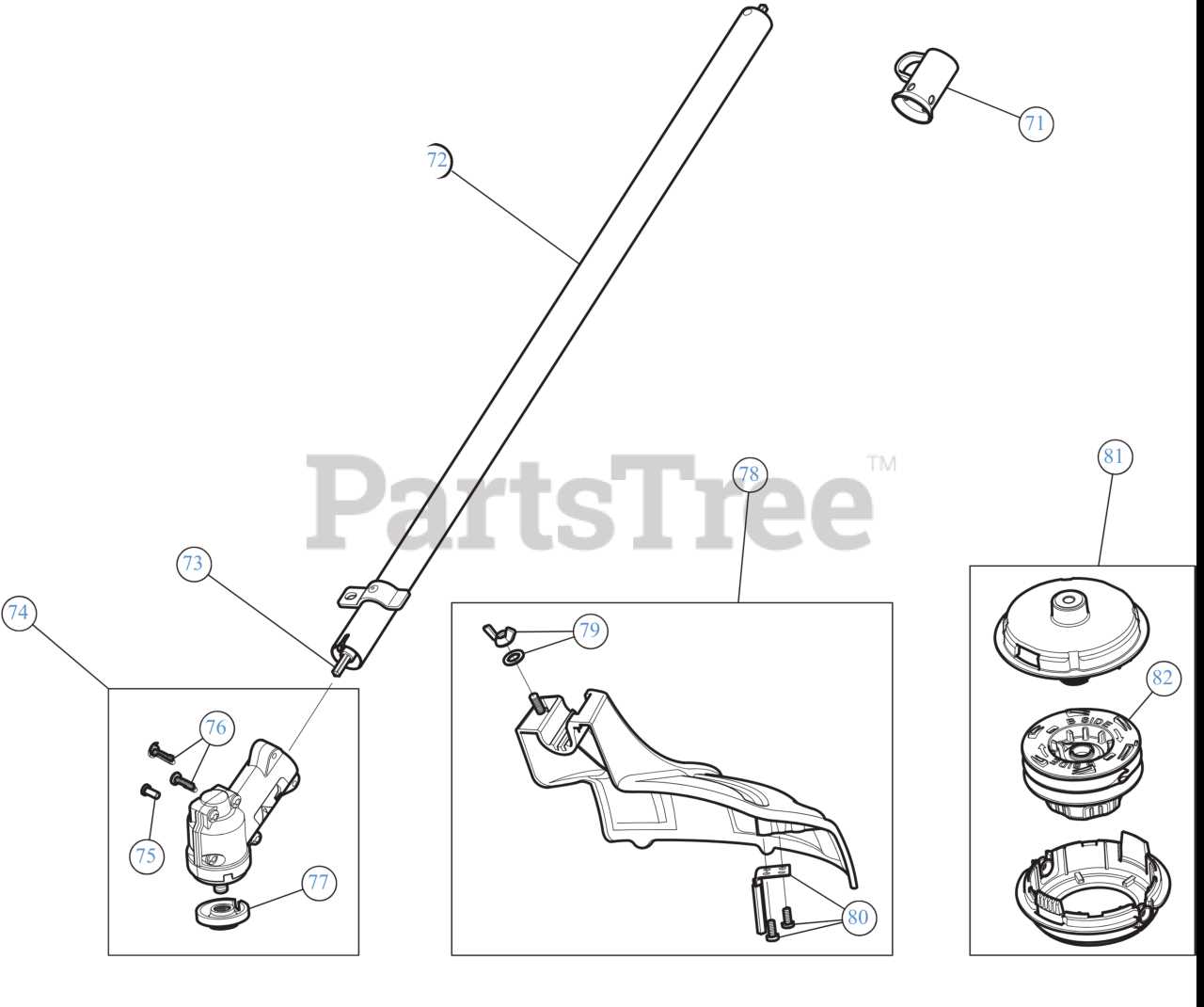 troy bilt weed eater parts diagram