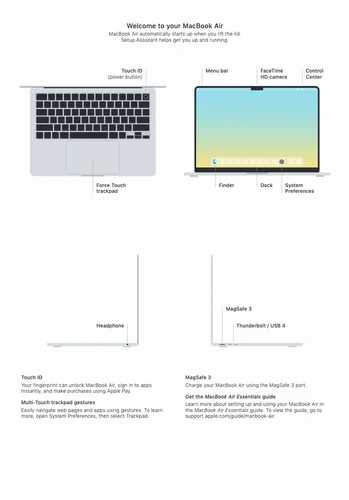 macbook air parts diagram