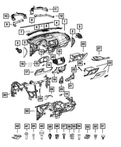 2018 jeep compass parts diagram