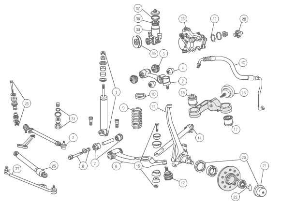 mercedes parts diagram