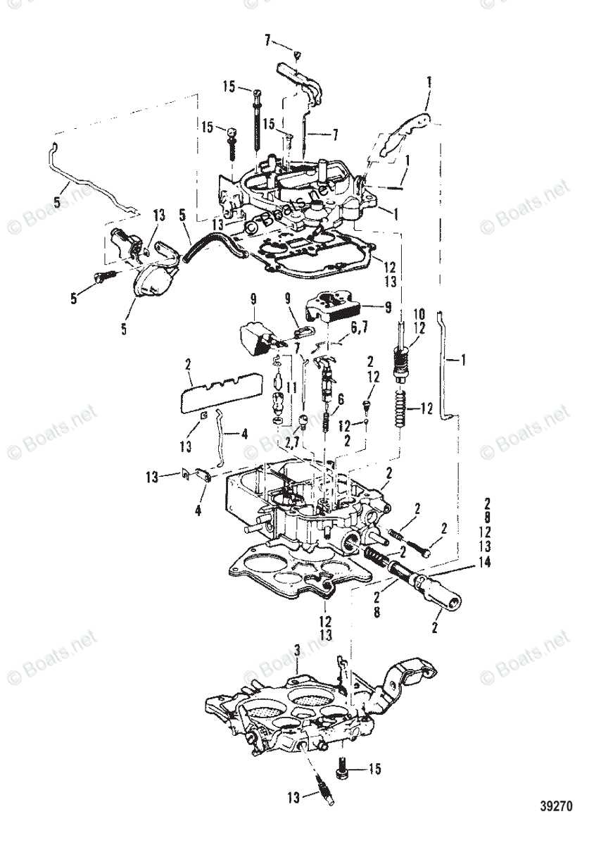 rochester carburetor parts diagram