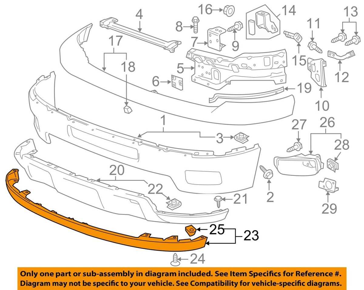 chevy silverado body parts diagram