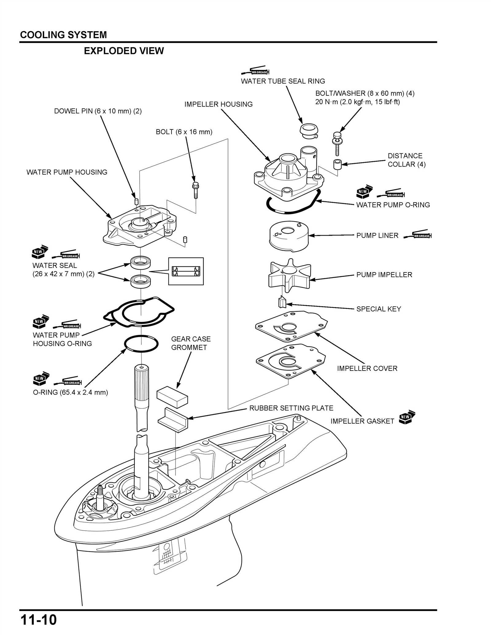 honda outboard motor parts diagram