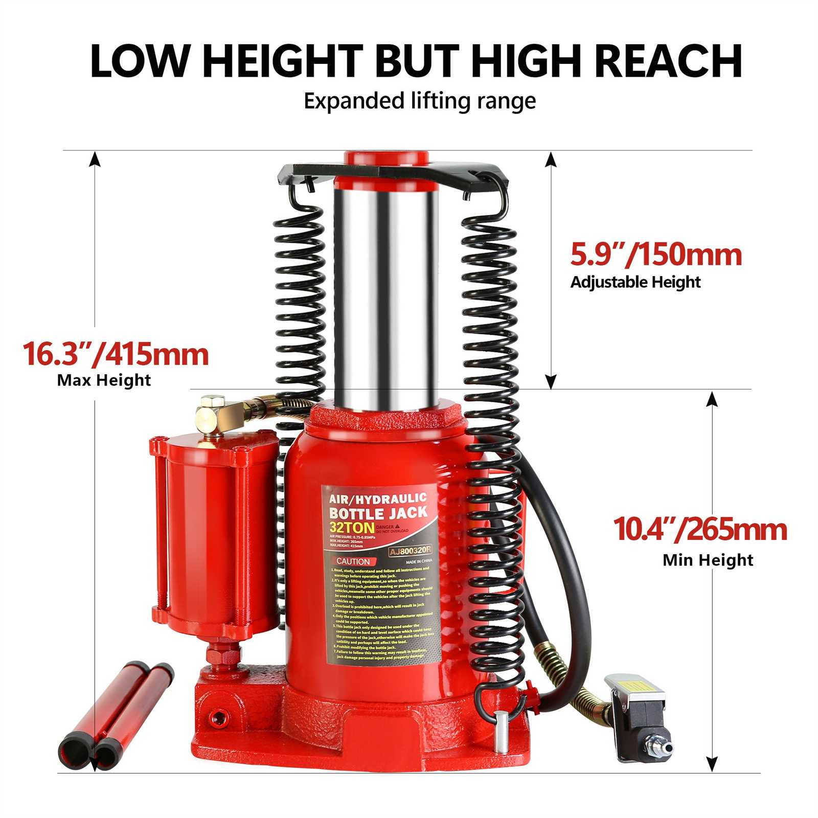 hydraulic bottle jack parts diagram