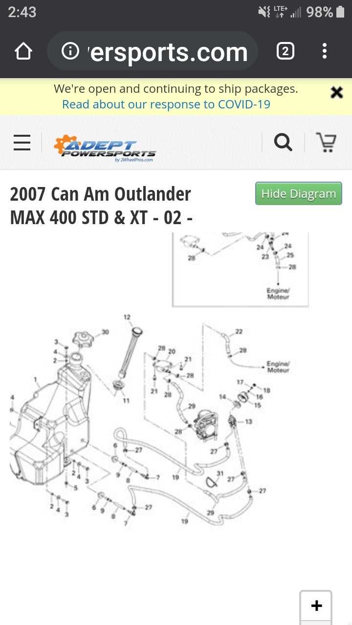 bombardier atv parts diagrams