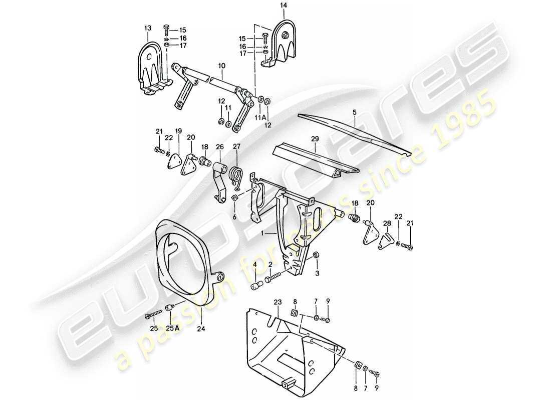 porsche 944 parts diagram