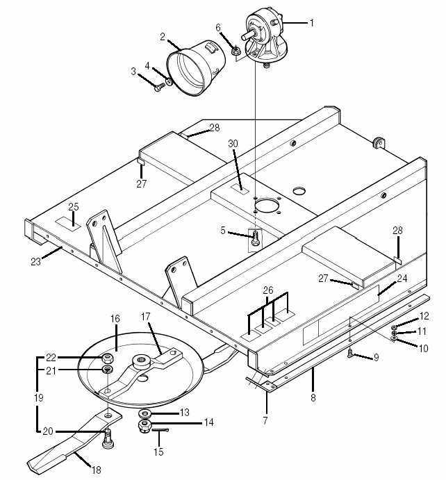 bush hog sq600 parts diagram