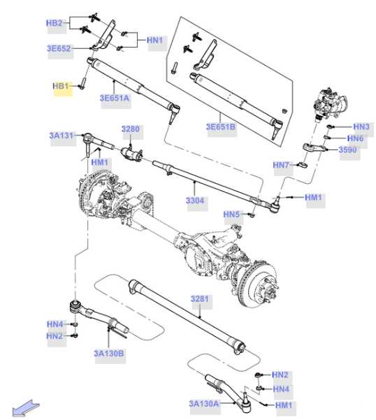 2011 ford f250 front axle parts diagram