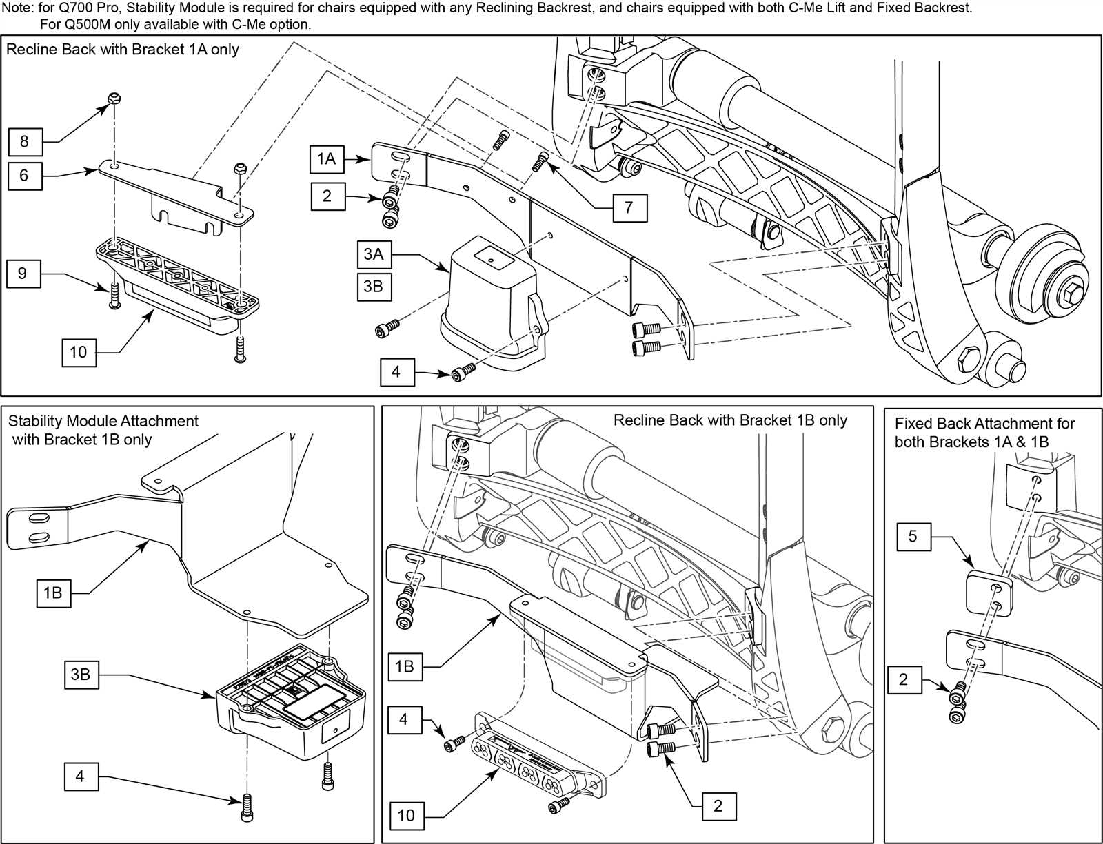 quickie wheelchair parts diagram