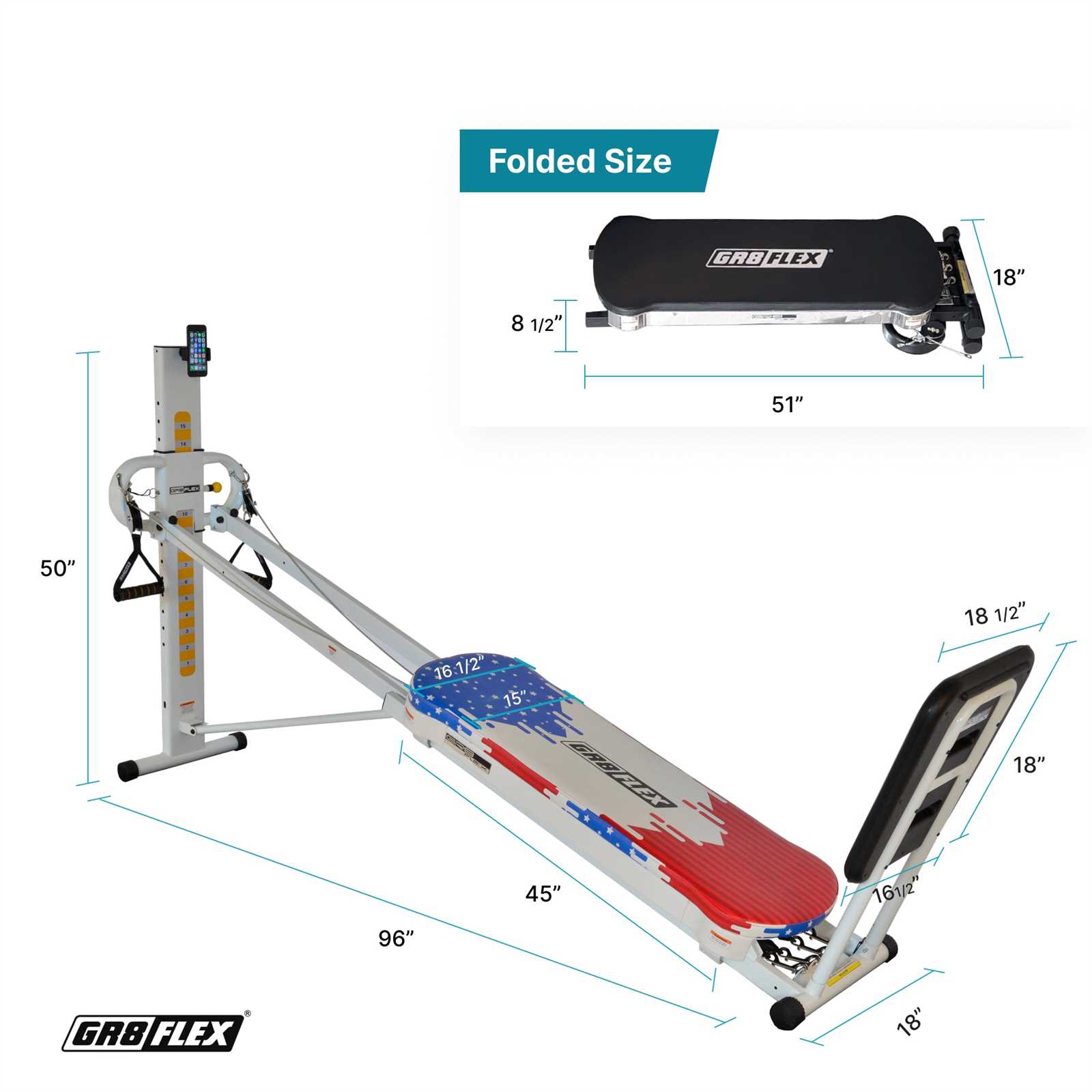 total gym parts diagram