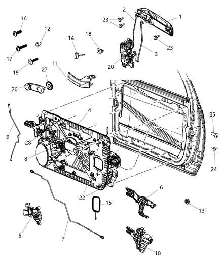 dodge ram interior parts diagram