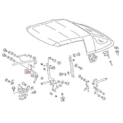 mercedes sl500 parts diagram