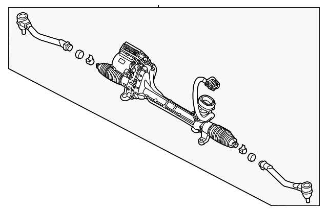 rack and pinion parts diagram