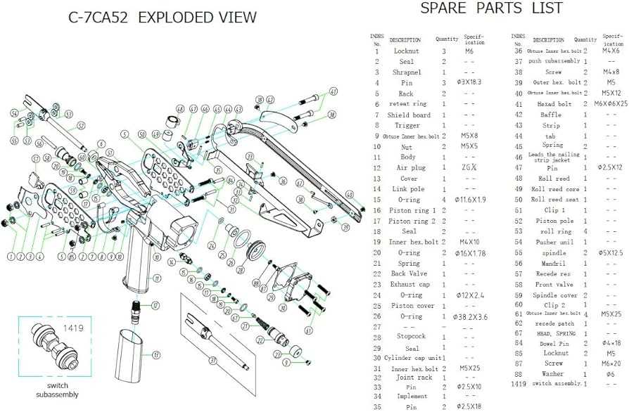 ramset parts diagram