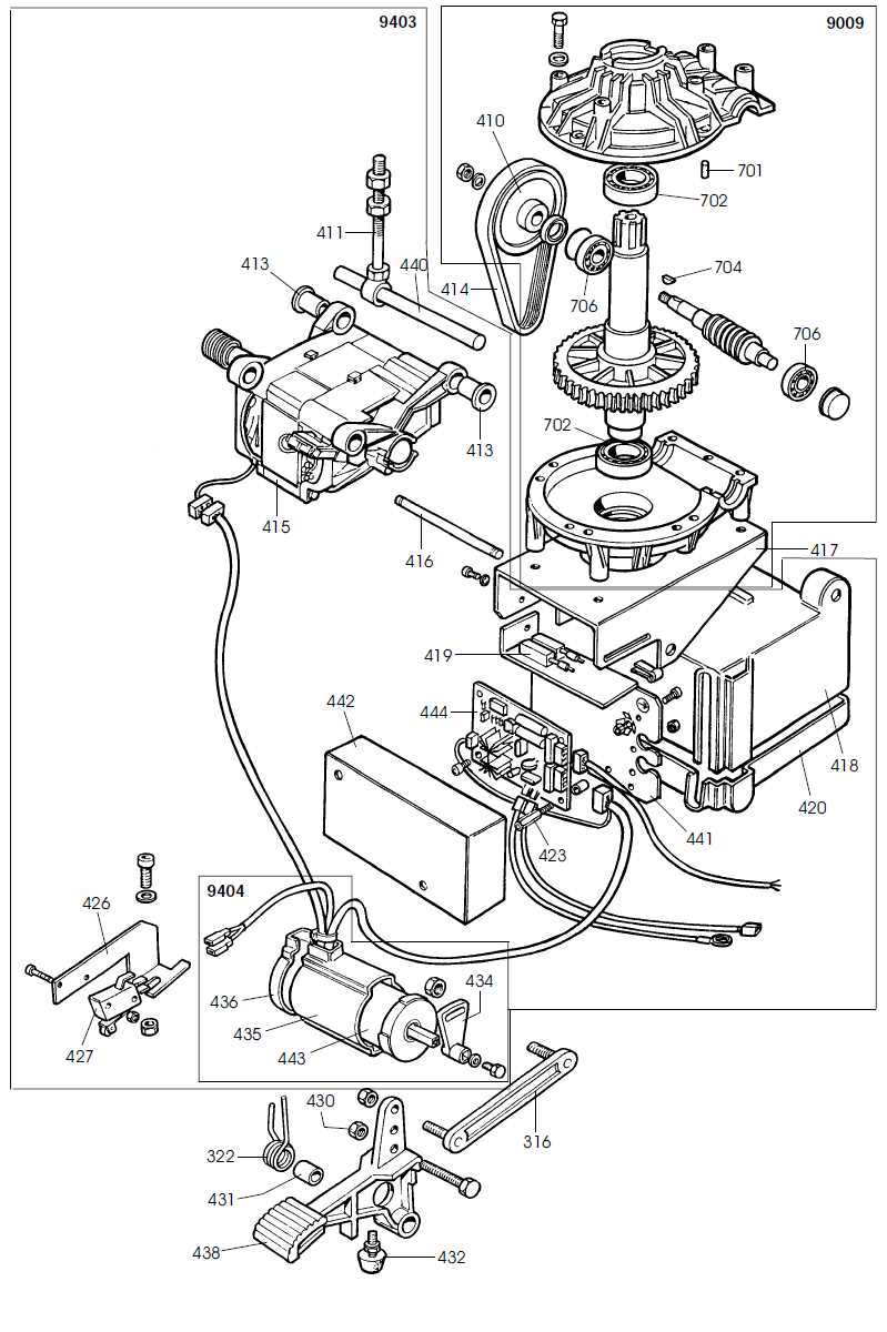 ranger tire machine parts diagram