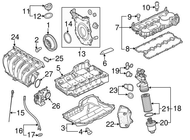 vw 2.5 engine parts diagram