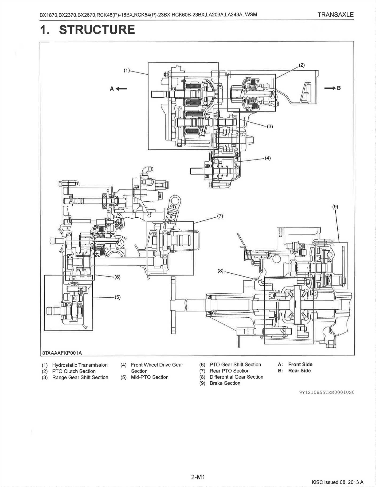 rck54 23bx parts diagram