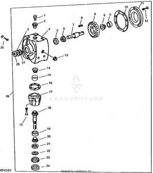 john deere 261 grooming mower parts diagram