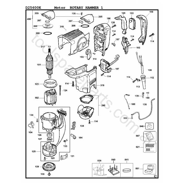 dewalt drill parts diagram