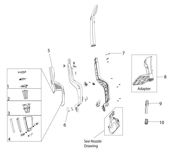 electrolux canister vacuum parts diagram