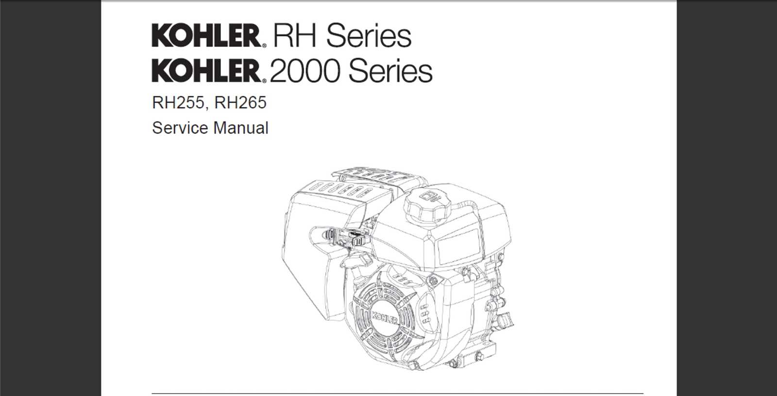 rh265 parts diagram