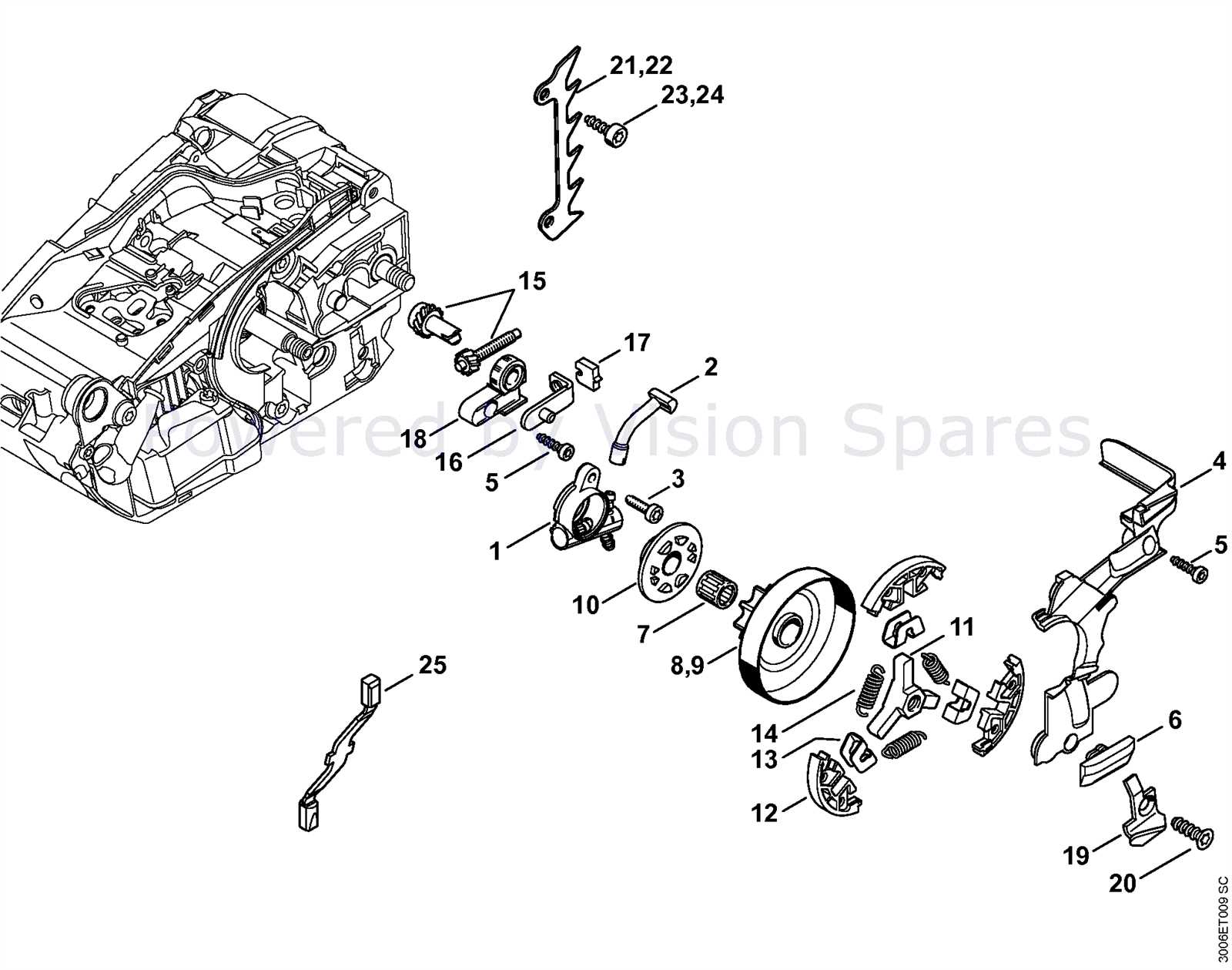 stihl ms 150 tc parts diagram