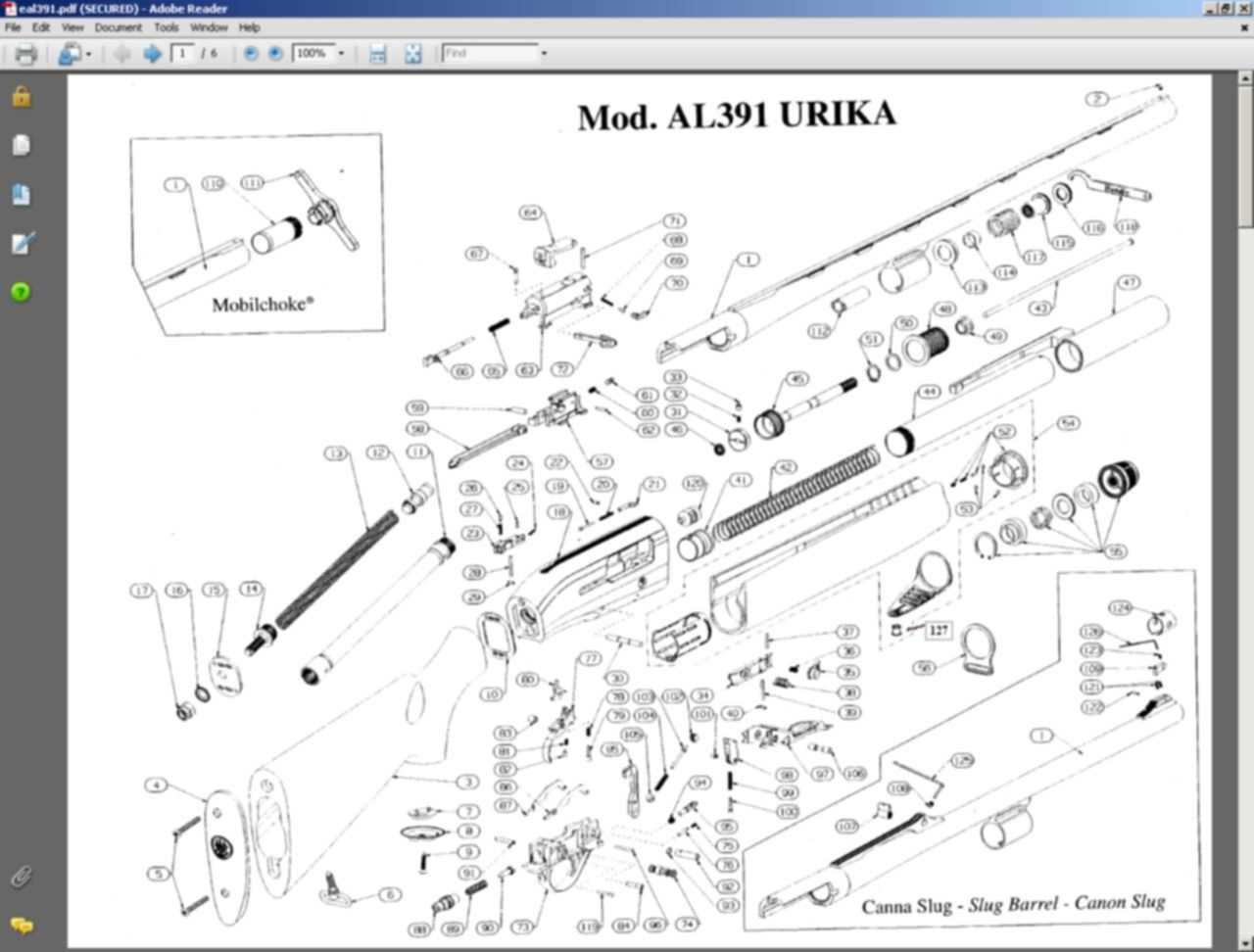 rossi rs22 parts diagram