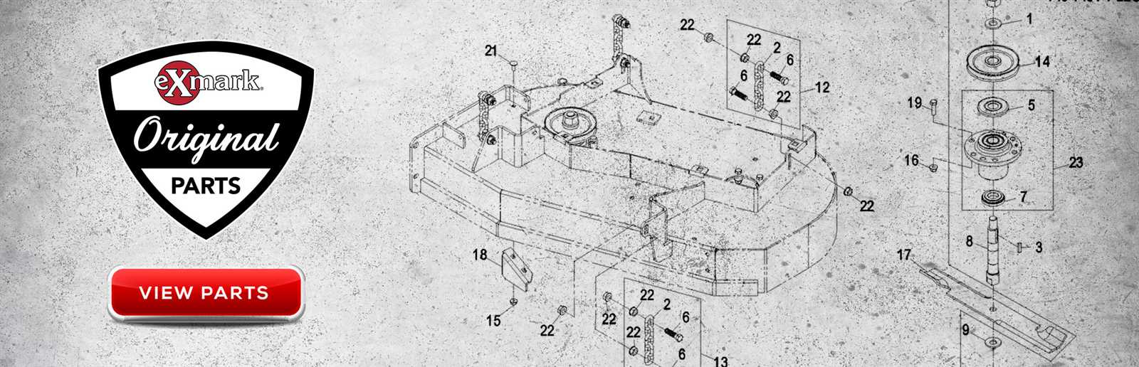 exmark radius e series parts diagram