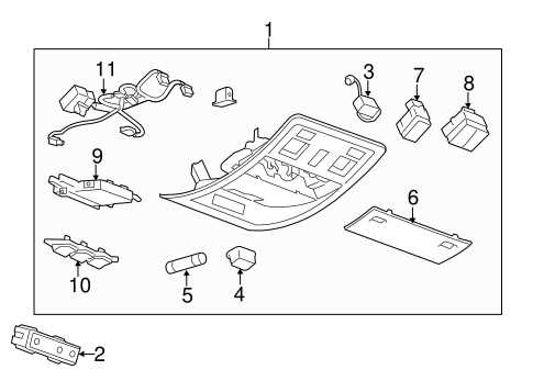 2011 gmc sierra 1500 parts diagram