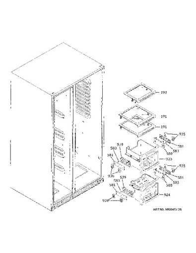 samsung fridge freezer parts diagram