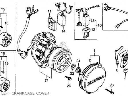 honda cr250 parts diagram