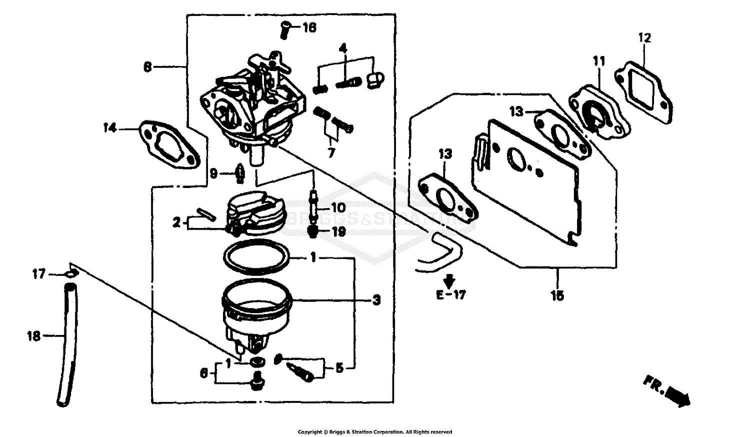 craftsman platinum 7.00 190cc parts diagram